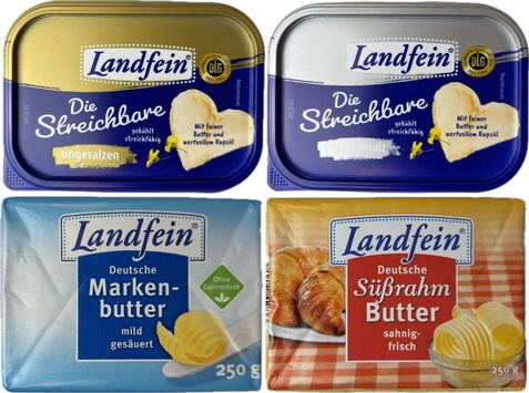 norma senkt den butterpreise auf ein neues rekordtief: landfein deutsche markenbutter ab sofort nur noch 1,19 euro pro stück / pünktlich zum ersten advents wochenende