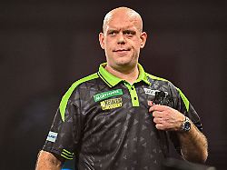23 12 2025 2025 26 world darts championship michael van gerwen 3 during the 2nd round of the 2025 26 paddy power world darts championships at alexandra palace london united kingdom on 23 december 2025