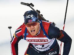 251206 sivert guttorm bakken of norway competes in men s 10 km sprint during the ibu world cup on december 6 2025 in oestersund