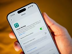auf der sicheren seite auf diesem iphone ist das icloud backup aktiviert