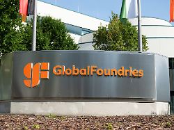 blick auf das werksgelaende des chipherstellers globalfoundries gf