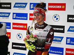dec 19 2025 lake placid ny usa julia taubitz ger winner of the women luge singles at mt van hoevenberg