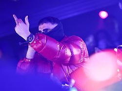 der rapper haftbefehl tritt im la louve in giessen auf