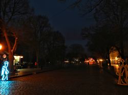 derybasivska street is seen during the power outage in odesa ukraine on december 15 2025