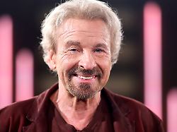 entertainment themen der woche kw41 entertainment bilder des tages moderator thomas gottschalk bei der aufzeichnung der wdr talkshow koelner treff im wdr studio bs 3 koeln 11 10 1