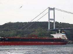 file photo crude oil tanker qendil transits the bosphorus in istanbul turkey october 27 2025
