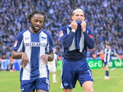 ger berlin soccer hertha bsc vs 1 fc magdeburg dfb 2nd bundesliga 2025 2026 season f l t r