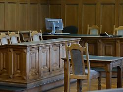 gerichtssaal 223 a des frankfurter landgerichts themenfoto vom 17 01 2024