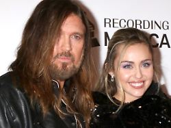 los angeles feb 8 billy ray cyrus miley cyrus tish cyrus at the musicares person of the year gala at the la convention center on february 8 2019 in los angeles ca