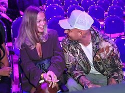 laura maria rypa mit freund pietro lombardi fame fighting in der grugahalle in essen am 18 10