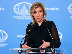 ministeriumssprecherin sacharowa sieht bewegung bei den gespraechen mit den usa