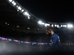 ousmane dembele of paris saint germain plays during the french l1 football match between paris saint germain psg and stade rennais fc at the parc des princes stadium in paris