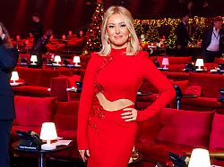 patrice eva aminati patrice fischer bei der tv spendengala ein herz fuer kinder im studio adlershof am 06 12 2025 in berlin