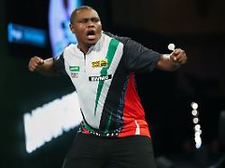 photos taken during the 2026 paddy power world darts championship at alexandra palace london