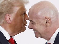 president trump and fifa president gianni infantino pose during the greetings ceremony before the family picture at the gaza peace summit in sharm el sheikh egypt monday oct 13 2025