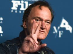 quentin tarantino attends the premiere of horizon an american saga chapter 2 during the santa barbara international film festival on friday feb 7 2025 in santa barbara calif