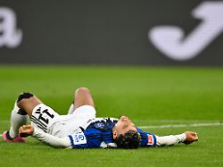 rayan philippe hamburger sv hsv 14 enttaeuschung enttaeuscht nach vergebener torchance gestik geste liegt am boden tsg 1899 hoffenheim vs hamburger sv hsv 13 12