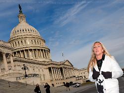 rep marjorie taylor greene r ga arrives to a news conference on the epstein files transparency act tuesday nov 18 2025 outside the u s capitol in washington