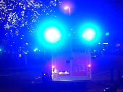 rettungswagen am ernst reuter platz in der silvesternacht berlin 01 01