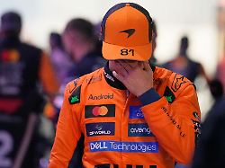 sinnbildlich fuer mclaren nach dem rennen in katar ein sprachloser oscar piastri