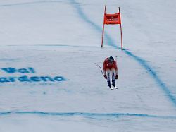 ski alpin weltcup abfahrt maenner der schweizer marco odermatt in aktion