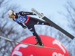 ski jumping skispringen ski nordisch fis wc wisla wisla poland 06 dec 25 nordic skiing ski jumping fis world cup polish tour large hill men image shows philipp raimund ger
