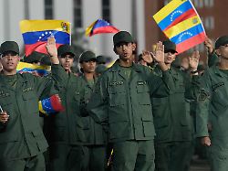 soldiers take an oath administered by president nicolas maduro during a civic military event at the military academy in caracas venezuela tuesday nov 25 2025