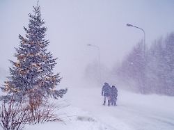 the storm johannes hits vaesterbotten and the northern mountain areas hard with storm winds and heavy snowfall at hemavan in sweden on december 27 2025