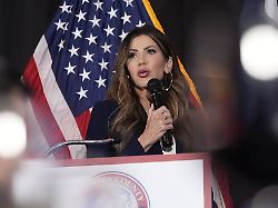 u s homeland security secretary kristi noem speaks to the berkeley county gop friday nov 7 2025 in charleston s c 1