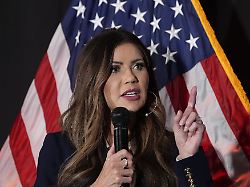 u s homeland security secretary kristi noem speaks to the berkeley county gop friday nov 7 2025 in charleston s c