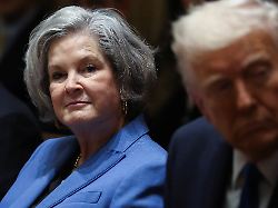 white house chief of staff susie wiles looks on on the day u s president donald trump delivers remarks at the white house in washington d c u s march 25 2025