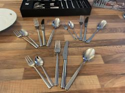 wie schneidet das guenstige besteck set im vergleich zu dem hoeherpreisigen markenbesteck von wmf und villeroy boch ab