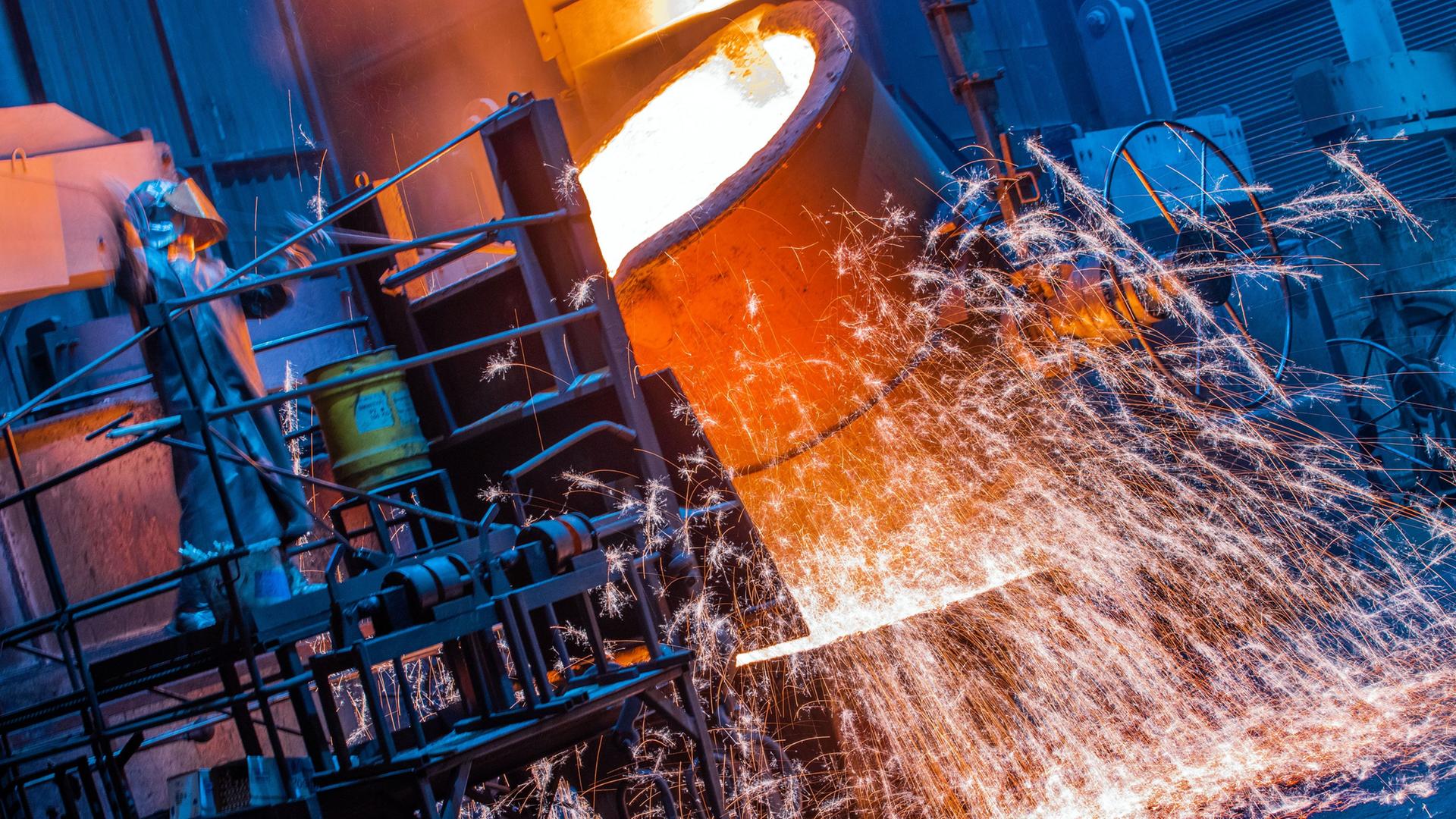 arbeiter eisengiesserei 100