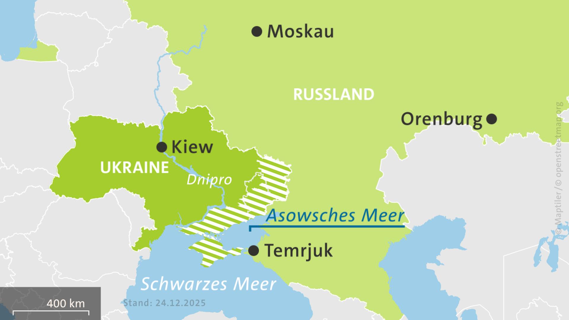 karte ukraine frontverlaeufe 2094