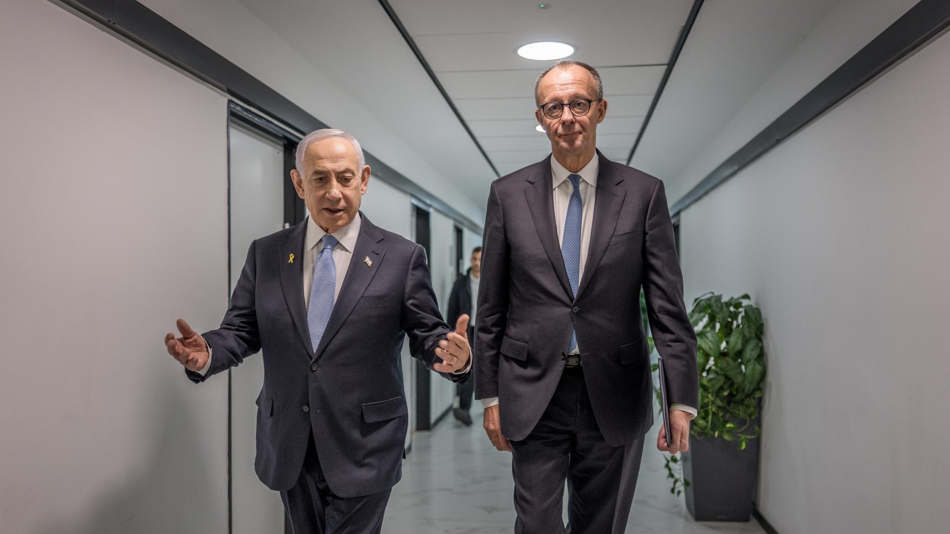 netanjahu merz jerusalem 100