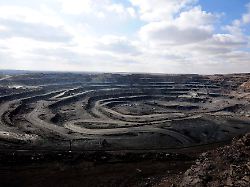 101029 baotou oct 29 2010 xinhua photo taken on oct 27 2010 shows a mine pit in bayan obo north china s inner mongolia autonomous region oct 27 2010