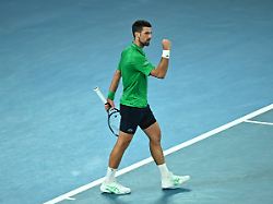 2026 australian open australia novak djokovic srb during his semi final match at the 2026 australian open at melbourne park in melbourne australia on january 30 2026 photo by corinne dubreuil abacapress
