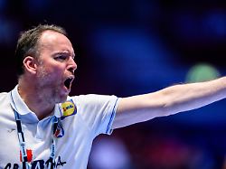 260123 head coach dagur sigurdsson of croatia during the ehf european handball championship main round match between iceland and croatia on january 23 2026 in malmoe