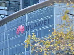 a general view show the chinese brand of huawei logo at the hong kong science park on january 16 2026 in hong kong 1