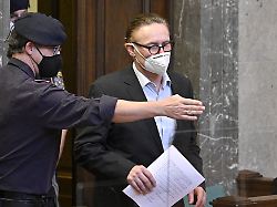 abd0015 20210312 wien oesterreich thomas schellenbacher anl eines prozess gegen den ehemaligen fpoe abgeordneten u a wegen schweren betrugs am freitag 12 maerz 2021 in wien