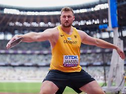 archiv 20 09 2025 japan tokio leichtathletik weltmeisterschaft henrik janssen aus deutschland in der diskus qualifikation