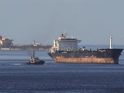 blick auf oeltanker von amuay aus
