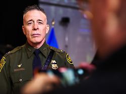 border patrol commander gregory bovino speaks to the media after u s vice president jd vance gives a press conference at royalston square in minneapolis minnesota on january 22 2026