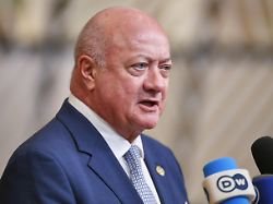 bruessel belgien europa gebaeude eu westbalkan gipfel christian stocker bundeskanzler von oesterreich