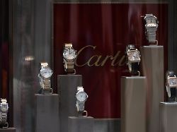 cartier watches on display in a shop window in dublin city center on thursday 01 july 2021 in dublin ireland