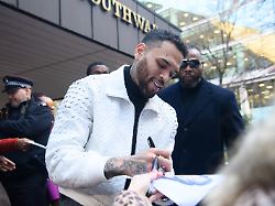chris brown departs southwark crown court london uk wed 28 jan 2026 american rapper chris brown departs southwark crown court in london england uk on wednesday 28 january 2026