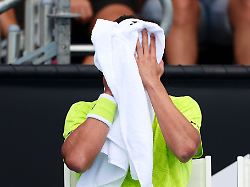 daniel altmaier traf in melbourne zwei saetze lang fast keinen ball 1