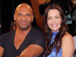 detlef soost und kate hall bei der aufzeichnung der ndr talk show im ndr fernsehstudio lokstedt hamburg 03 07