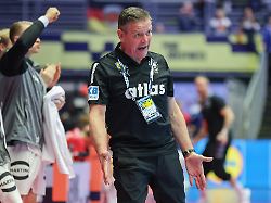 deutschland oesterreich ehf em 2026 trainer alfred gislason deutschland handball ehf europameisterschaft laenderspiel zwischen deutschland und oesterreich am 15 januar 2026 in herning daenemark