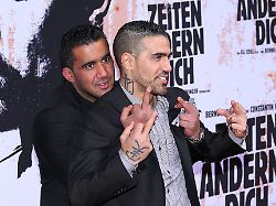 diese zeiten sind vorbei einst posierten ferchichi und abou chaker als duo auf dem roten teppich